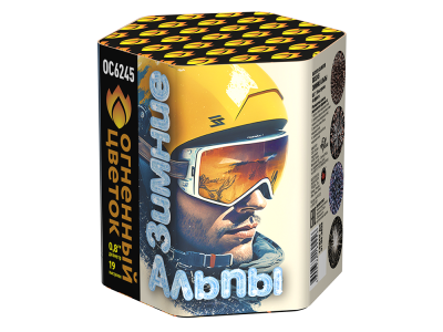 Зимние Альпы Батарея салютов купить в Раменском | ramenskoe.salutsklad.ru