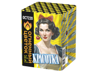 Красотка Батарея салютов купить в Раменском | ramenskoe.salutsklad.ru