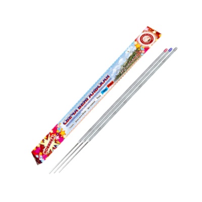 Триколор 300 мм. Бенгальские огни цветные купить в Раменском | ramenskoe.salutsklad.ru