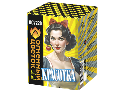 Красотка Батарея салютов купить в Раменском | ramenskoe.salutsklad.ru