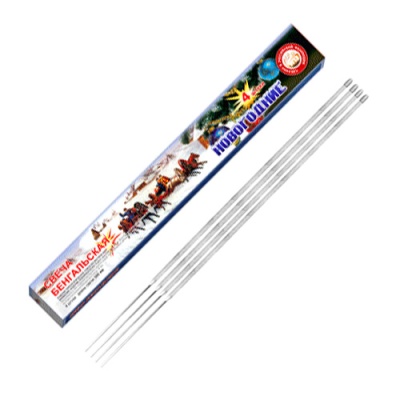 Новогодние 300-4 мм. Бенгальские огни купить в Раменском | ramenskoe.salutsklad.ru