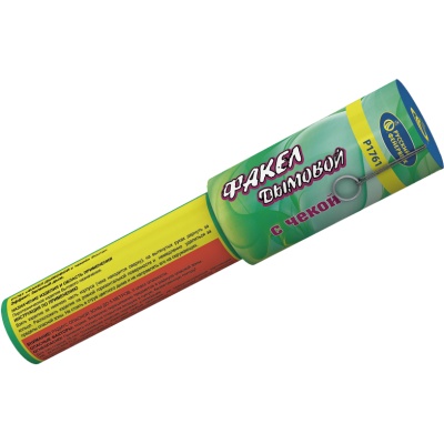 Дымовой (с чекой) зеленый Фальшфейер купить в Раменском | ramenskoe.salutsklad.ru