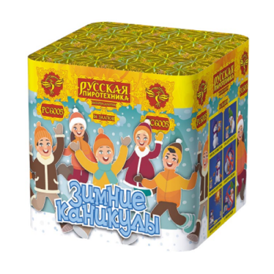 Зимние каникулы 36 Батарея салютов купить в Раменском | ramenskoe.salutsklad.ru