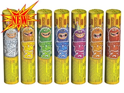 Цветной дым 25 Цветной дым купить в Раменском | ramenskoe.salutsklad.ru