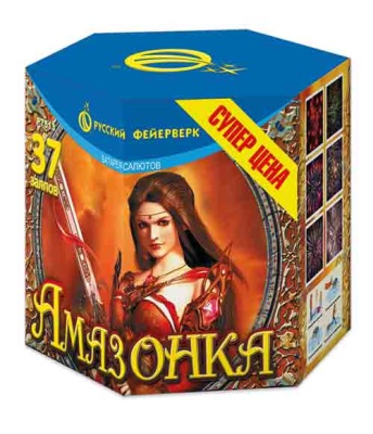 Амазонка Батарея салютов купить в Раменском | ramenskoe.salutsklad.ru