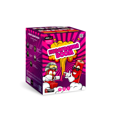 Новогодний BOOM Фейерверк купить в Раменском | ramenskoe.salutsklad.ru